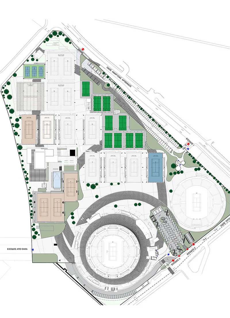 The Stadion Sports Center masterplan