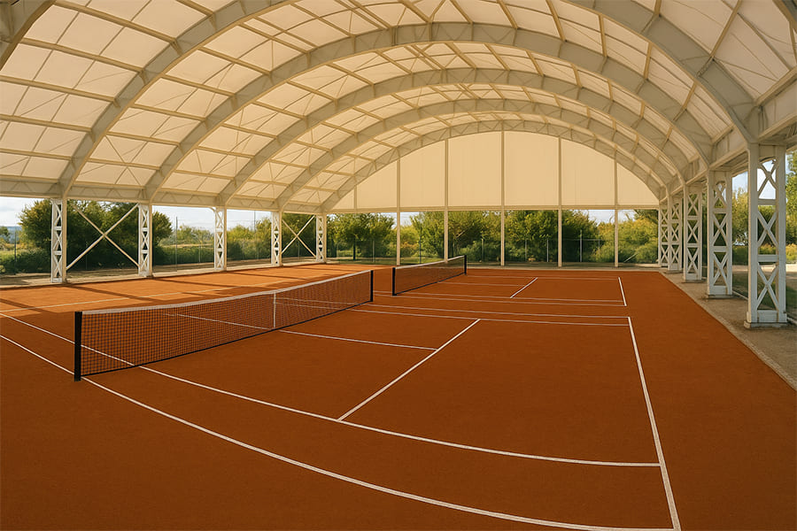 Tennis Indoor Clay Courts